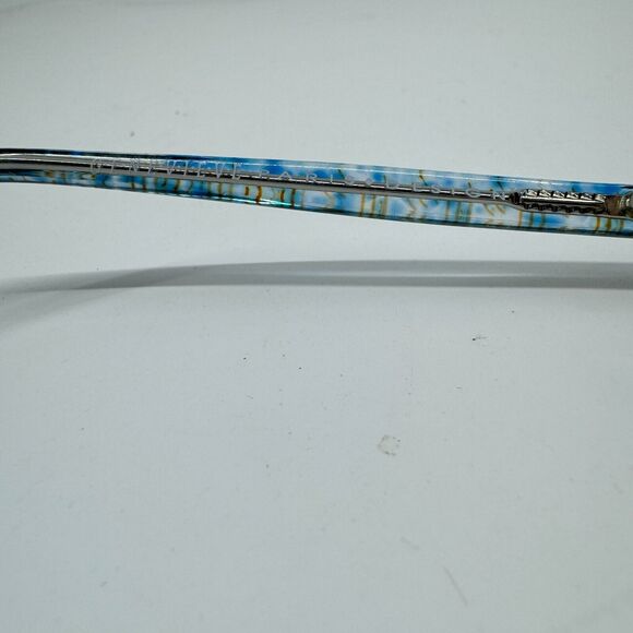 Vintage Genevieve Paris Eyeglasses Mo Lynn 53[]14 Translucent Blue used H12128 - Picture 6 of 10